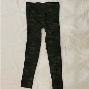 SPANX Camo Seamless Leggings with Wide Waistband